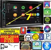 09-14 FORD F150 NAV BLUETOOTH CD/DVD APPLE CARPLAY ANDROID AUTO CAR RADIO STEREO (for: Ford)