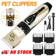 Dog Clippers Professional Electric Groomer Grooming Blades Shaver Hair Trimmer