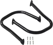 AIRCMT 1 Pair Rear Highway Bars Saddlebag Crash Bars Engine Guards for Indian Chief Vintage Chieftain 2014-2021 Roadmaster 2015-2021 Dark Horse Springfield 2016-2021 Challenger 2020(Gloss Black)