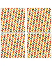 Ready2HangArt Geometric Study IV 4pc Wrapped Canvas Wall Art by Tristan Scott