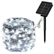 NNETM 8 Modes Solar Fairy Light String - Outdoor Waterproof Copper Wire Lights