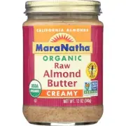 Nut Bttr Almnd Raw Org 12 Oz(Case Of 6) By Maranatha