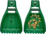 Leaf Hands Grabber Scoops - Scoop Hand Rake Leaf Grabber | Ergonomic Garden Cleaning Supplies, Scooper Picker for Leaves, Grass Clippings & Lawn Debris