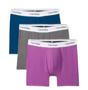 NWT Calvin Klein. Sz L. 3 Pack. Modern Cotton Boxer Brief. Multi. MSRP $47.50