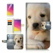 Doggy TPU Phone Wallet Case Cover For Vivo Y21 - 21086