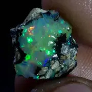 07.00 Cts Natural Ethiopian AAA+ "Play-Of-Color" Fire Opal Rough Gems USA DEALER
