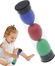 Egg Shakers, Kids Percussion Instruments, Decorative Musical Maracas, Hand Percussion Toys, Beginner Musical Instruments for Kids, Children, 1.77x1.77x7.48 Inches