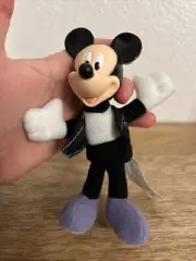 HOUSE MOUSE MICKEY MOUSE 5.5” SOFT PLUSH MCDONALDS HAPPY MEAL TOY (NEW SEALED)