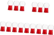 Toyvian 5sets Machine Dispenser Mini Candy Dispenser Machine Boys and Girls Gumballs Machine Toys Hand-Eye Coordination Toy Reusable Plastic Candy Catcher for Children's Party 3pcs*5