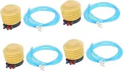 VICASKY Foot Pump for Inflatables Portable Air Pump for Inflatables Adult Pool Inflatables Air Mattress Foot Pump Beach Inflator Inflatables Foot Pump Floats Adults Ball Plastic