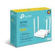 TP-Link Archer C24 AC750 Dual-Band Wi-Fi Router 2.4GHz 300Mbps 5GHz 433Mbps 4xLAN 1xWAN 4xAntennas, WPS, Router Access Point and Range Extender Modes Archer C24