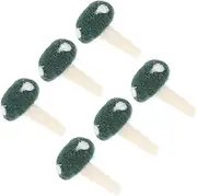Tofficu 6pcs Felt DIY Ornaments DIY Brooch Hairpin Decorations Clothes DIY Materials
