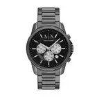 Mens Wristwatch ARMANI EXCHANGE BANKS AX1765 Chrono Stainless Steel Black