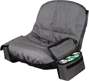 Lawn Mower Seat - Tractor Seat | 600D Oxford Protection Tractor Seat Case | Waterproof Riding Lawn Mower Seat Protective | Tractor Seat Pad Seat for Ride on Mower
