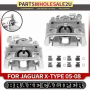 Rear LH & RH Disc Brake Caliper w/ Bracket for Jaguar X-Type 2005-2008 2.5L 3.0L (for: Jaguar)