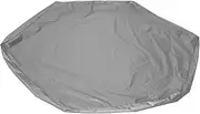Sandpit Cover Pool Protection Cover Multi-Function Easy Clean Waterproof Drawstring for Outdoor Use (Gray)