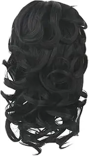 Baluue Ponytail Hair Extension Claw Hair Accessories for Women Curly Clip Ponytail Wig Claw
