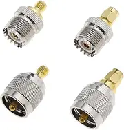 EMSea SMA to HUF Adapter Combination Kit, PL259 SO239 RF Connector for Car Antenna Radio Receiver
