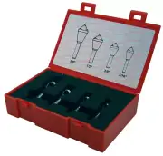 4 Pc. Keo 5/16",3/8",1/2" & 5/8"x 90 Deg Zero FLT M35-5% Cobalt Countersinks Set
