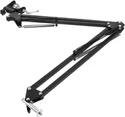 Generic Elevate Your Streaming Webcam Clamp Stand Sturdy Scissor Arm Stand Easy to Adjust Suitable for Shops Families and Broadcasters