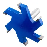 85mm x 10mm CNC Spoilboard Surface Planing Router Bit 6Flute 12mm Shank Planer