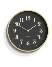 [Newgate] Wood Reverse Hopscotch Dial Mr Clarke Clock in Two Tone