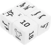 4pcs Exercise Dice for Home Fitness Funny Workouts Dice Sports Training Game