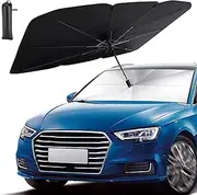 Car Sunshade for Front Window - Premium Windscreen Sun Shade, UV Protection Windshield Sun Shade, Easy to Use Car Window Shade, Compact Car Shade Design, Perfect Sun Shades for Car Windows Cover (S)