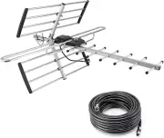 EZONEDEAL Digital TV Outdoor Antenna Aerial UHF VHF FM Australian Signal Amplifi