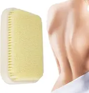 Wall Mounted Back Scrubber for Shower, Exfoliating Bath Wash Pad, Hands-Free Back Body Brush Scrubber for Men Women (Style 1, One size)