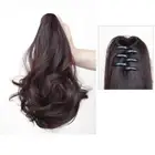 Women Hair Accessories Short Curly Ponytail Ponytail Wig Claw Clip On Ponytail