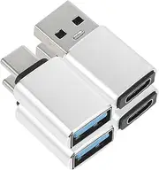 4pcs C Adapter for Phone Adapter to Type C Converter Durable Design for Disk Card Reader Laptop Expansion