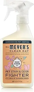 Mrs. Meyer's Clean Day Pet Stain & Odor Fighter, Orange Blossom Scent, 16oz