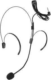 WHAMVOX Headset Microphone for Teachers Portable Voice Amplifier Microphone Flexible Design Comfortable Ear Fit for Classrooms and Presentations