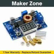 AU Bulk - XL4015 5A Adjustable Voltage Step-Down Buck Module with Voltmeter D...