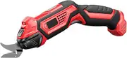 Cordless Electric Scissors, Electric Scissors Wireless Cutter with 2 Cutting, LED power display and lighting, Maximum Cutting Thickness 11mm for Cutting Fabric/Carpet/Leather/Rubber/Paperboard
