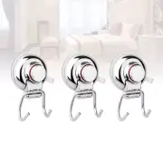 Window Glass Vacuum Hooks Hanging Coats Hook Seamless Super Double Hooks
