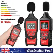 Digital Sound Level Meter 30-130dB Decibel Noise Measure Reader Pressure Tester