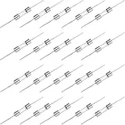 uxcell 20pcs Glass Tube Fuses, Axial-with Lead Wire 5x20mm 1A 250V for Replacing or Repairing Many Home Electronics (F1A)