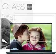 2Pack 15.6" Universal Laptop Screen Protector Tempered Glass Compatible with HP/Dell/Acer/ASUS/Samsung/Lenovo/MSI/Toshiba/LG/Razer Blade 16:9 Aspect Ratio Screen, Bubble Free,Anti Scratch Ultra-Clear