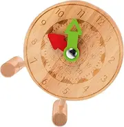 SUPVOX 1Pc Cognitive Clock Mini Educational Plaything for Wooden Design for Recognition and Parent Interaction Present for Learning and Home Decoration