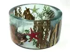 BRACELET NATURE OCEAN, SEA STAR, WASP NEST, RESIN NEW HANDMADE SIZE SMALL