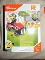 Mega Bloks Boys Construx Despicable Me Manic Mower Building Set NEW