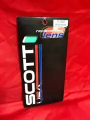 SCOTT USA WORKS DRILLED Replacement Lens Clear ROLL-OFF AHRMA VMX EVO GOGGLE
