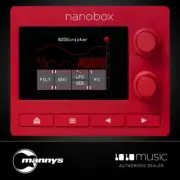 1010 Music Nanobox Fireball Wavetable 8 Voice Desktop Synth