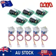 5V 4-Phase Geared Stepper Motor W/ ULN2003 Driver Board 28BYJ-48 For Arduino Kit