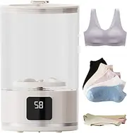 Underwear Washer, Small Portable Washing Machine, Compact Home Appliances 3 Modes, Laundry Cleaning Supplies for RV Home Dorm Travel