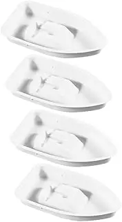 TOBBOMEY 4pcs DIY Ship Model Craft Kit Sailboat Building for Fun Educational for Home Decor Desk Display and Family Projects Christmas and Birthdays