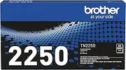 [Brother] Genuine TN2250 High-Yield Black Toner, Page Yield Up to 2600 Pages (TN-2250) for Use with: HL-2240D, HL-2242D, HL-2250DN, HL-2270DW, DCP-7060D, DCP-7065DN, MFC-7360N, MFC-7362N, MFC-7460DN