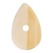 Pottery Ribs 10.3cm x 6.5cm Wooden Clay Ceramic Sculpting Tools